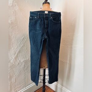 French Connection High Waisted Straight Leg Jeans